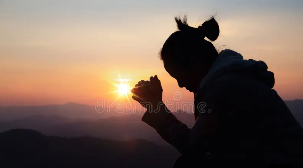 Pray in nature